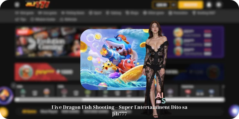 Five Dragon Fish Shooting - Super Entertainment Dito sa Jili777